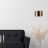 Wall lamps - Wall lamp 1 - light Bronze-colored Metal Mesa - Dimehouse