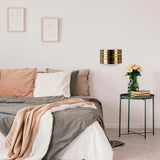 Wall lamps - Wall lamp 1 - light Bronze-colored Metal Mesa - Dimehouse