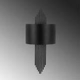 Wall lamps - Wall lamp 1 - light Black Metal Andes - Dimehouse