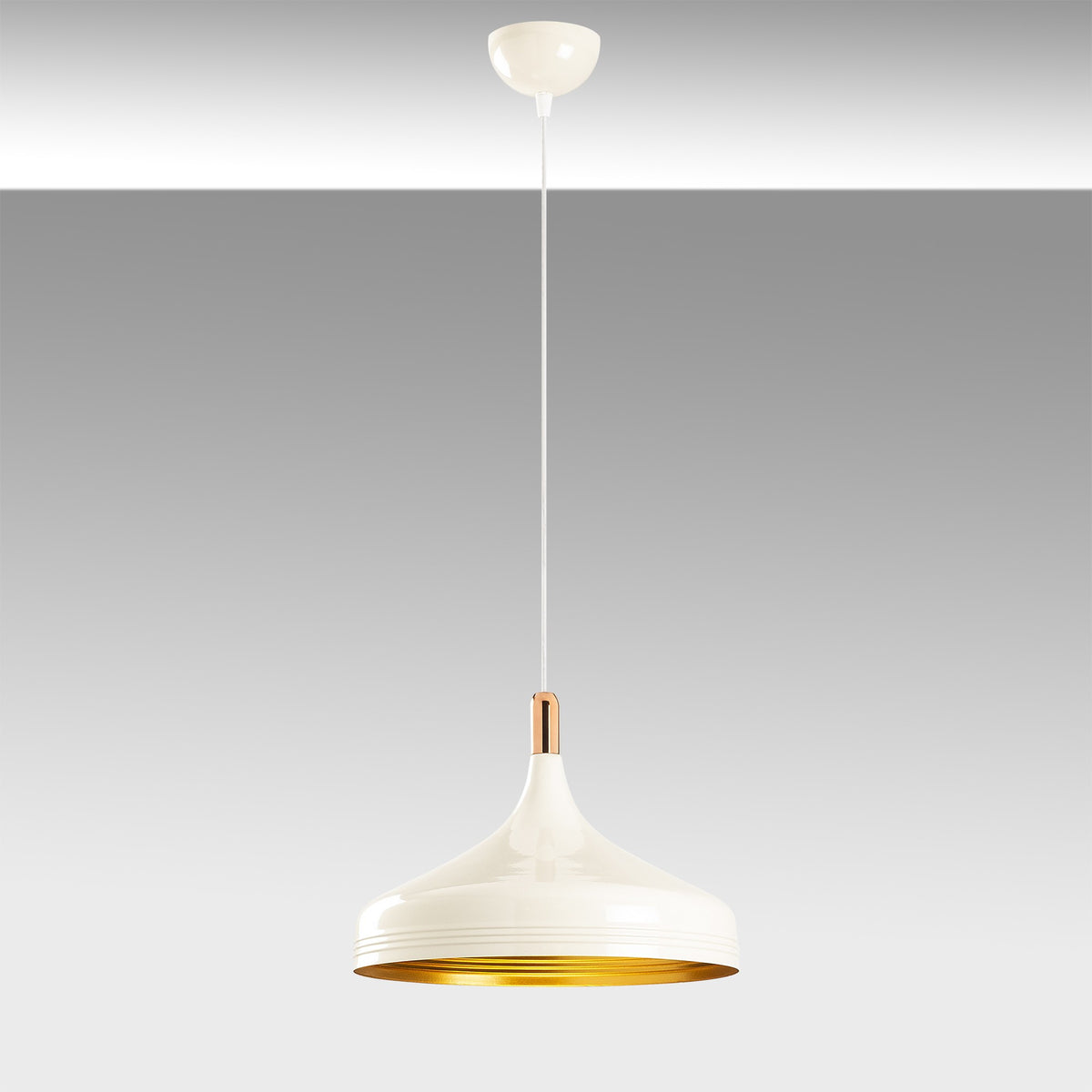 Hanging lamps - Hanging lamp White Metal Forge - Dimehouse
