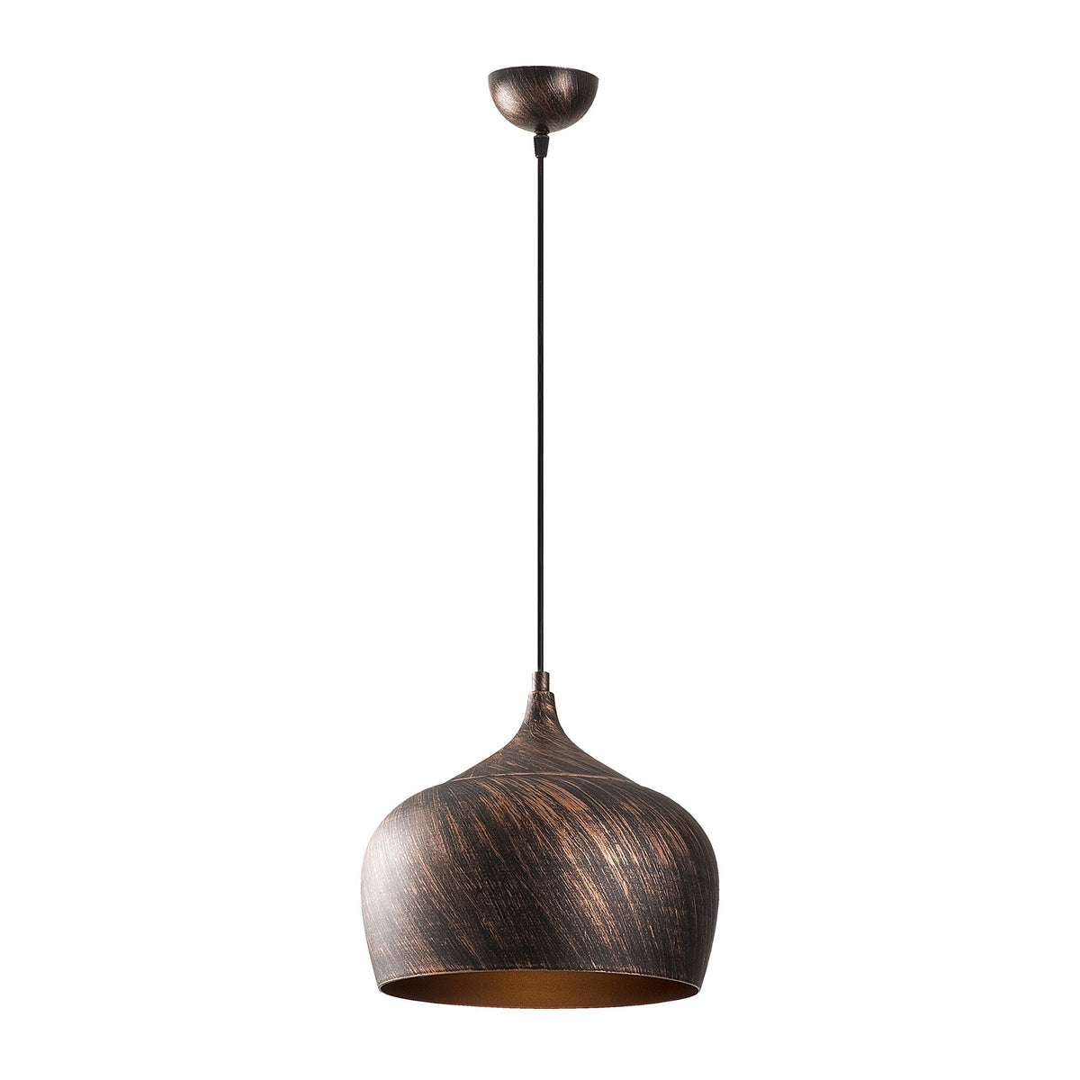 Hanging lamps - Hanging lamp Copper-coloured Metal Forge - Dimehouse