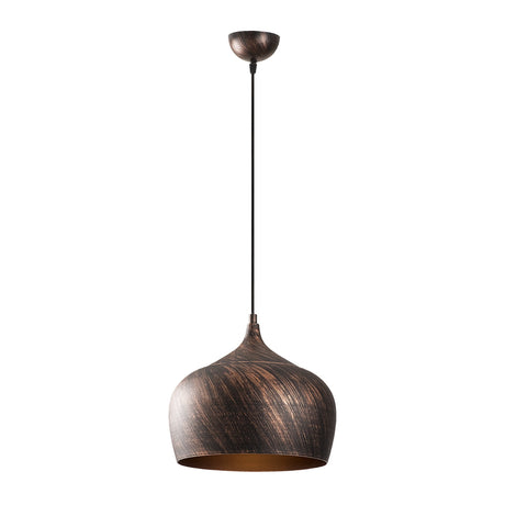 Hanging lamps - Hanging lamp Copper-coloured Metal Forge - Dimehouse