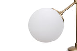 Hanging lamps - Hanging lamp 3 - lights White Glass Polaris - Dimehouse