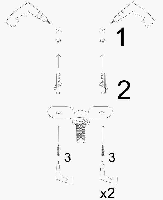 Hanging lamps - Hanging lamp 7 - lights Black Metal Predator - Dimehouse