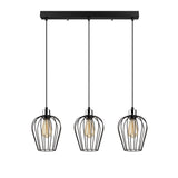 Hanging lamps - Hanging lamp 3 - lights Black Metal Predator - Dimehouse