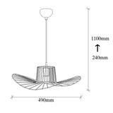 Hanging lamps - Hanging lamp 1 - light Black Metal Predator - Dimehouse