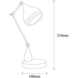 Table lamps - Table lamp Black Copper Metal Grip - Dimehouse