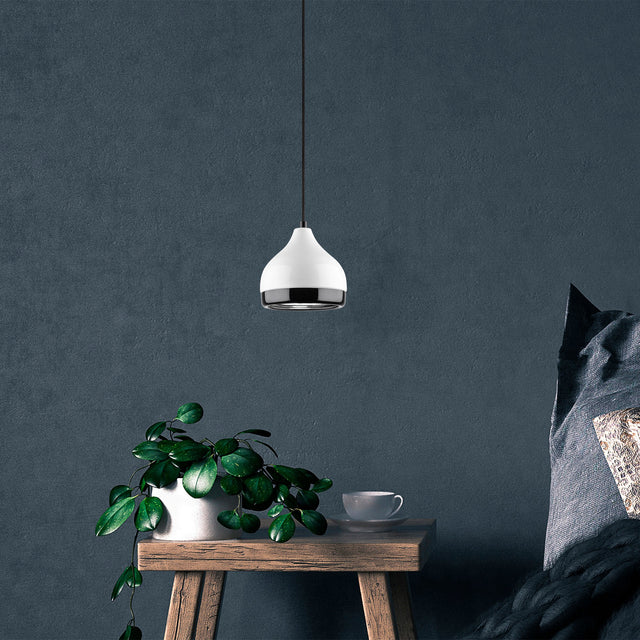 Hanging lamps - Hanging lamp 1 - light White Metal Grip - Dimehouse