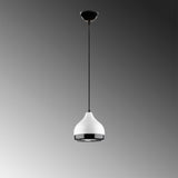 Hanging lamps - Hanging lamp 1 - light White Metal Grip - Dimehouse