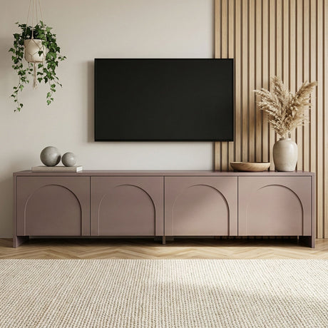 Aurelia TV cabinet 180 cm Atlas Melamine coated wood composite