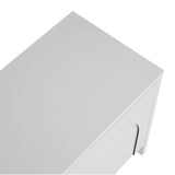 Aurelia TV cabinet white 180 cm Melamine-coated wood