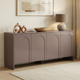 Arlen console table 180 cm Atlas Melamine-coated wood