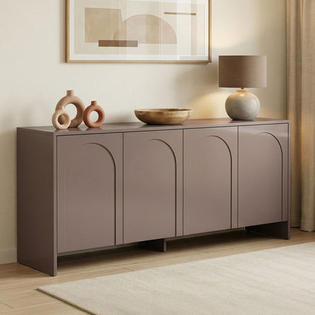 Arlen console table 180 cm Atlas Melamine-coated wood