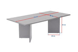 Coffee tables - Rectangular Coffee Table Siban Atlantic Pine look - 119x60 cm - Dimehouse