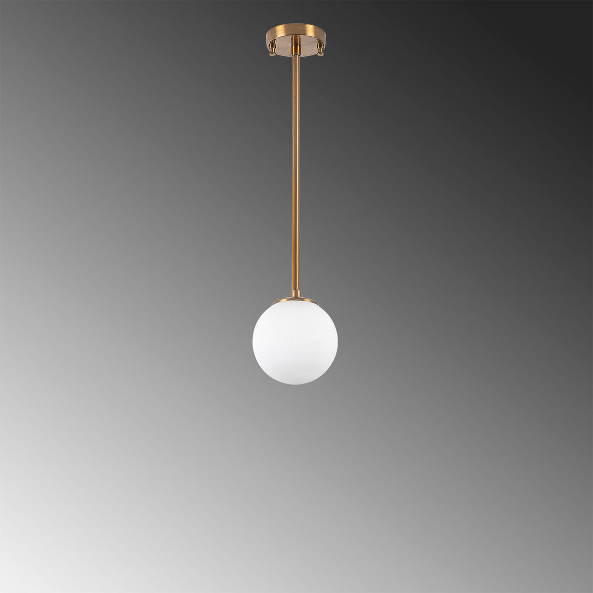 Hanging lamps - Hanging lamp 3 - light Bronze colored with White Shade Metal Flint - Dimehouse