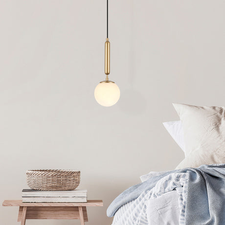 Hanging lamps - Hanging lamp 1 - light Gold Glass Cascade - Dimehouse