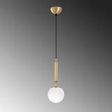 Hanging lamps - Hanging lamp 1 - light Gold Glass Cascade - Dimehouse