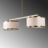 Hanging lamps - Hanging lamp 2 - light Bronze-colored Dust Frost - Dimehouse
