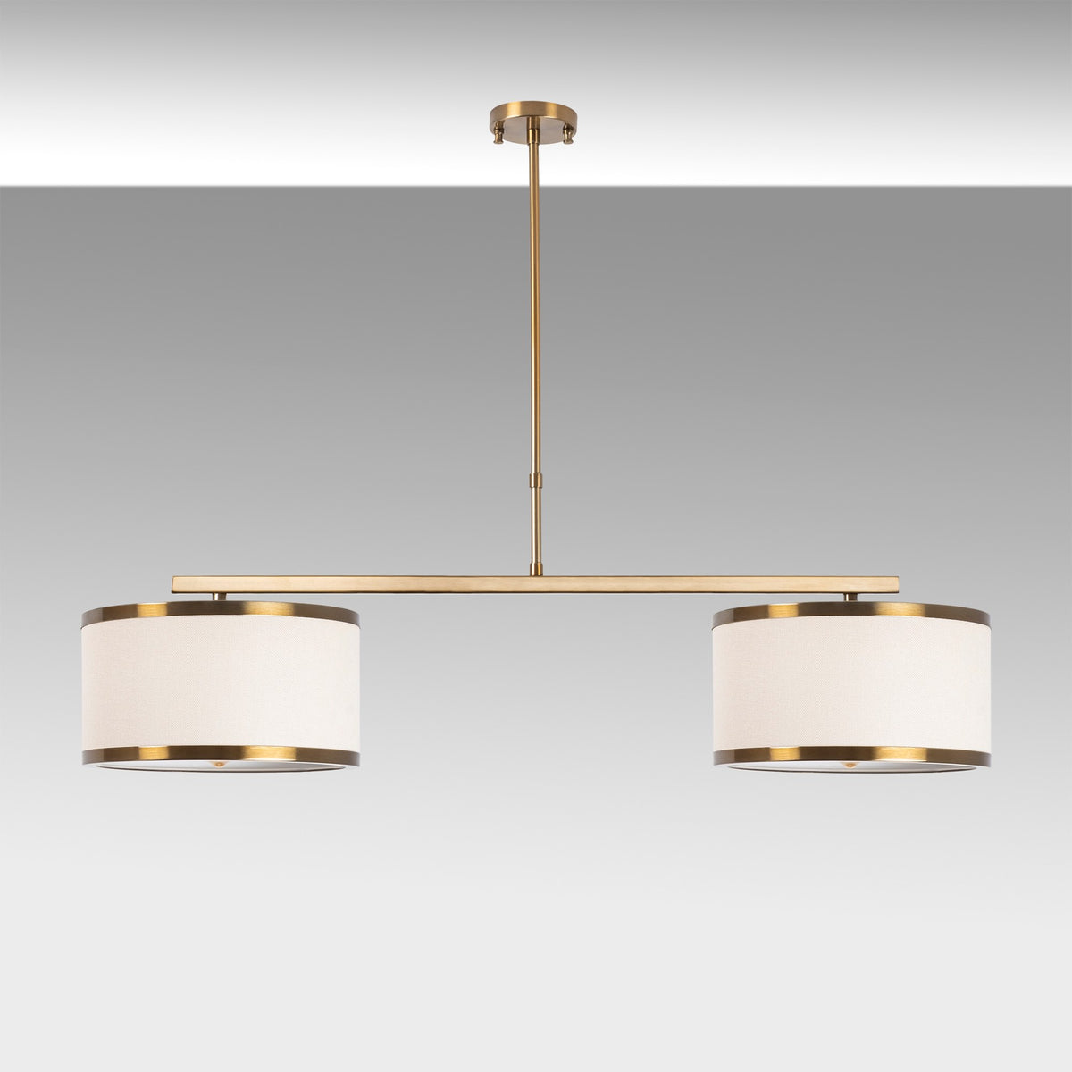 Hanging lamps - Hanging lamp 2 - light Bronze-colored Dust Frost - Dimehouse