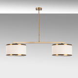 Hanging lamps - Hanging lamp 2 - light Bronze-colored Dust Frost - Dimehouse
