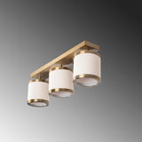 Hanging lamps - Hanging lamp 3 - light Bronze-colored Dust Frost - Dimehouse