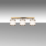 Hanging lamps - Hanging lamp 3 - light Bronze-colored Dust Frost - Dimehouse