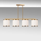 Hanging lamps - Hanging lamp 4 - light Bronze-colored Dust Frost - Dimehouse