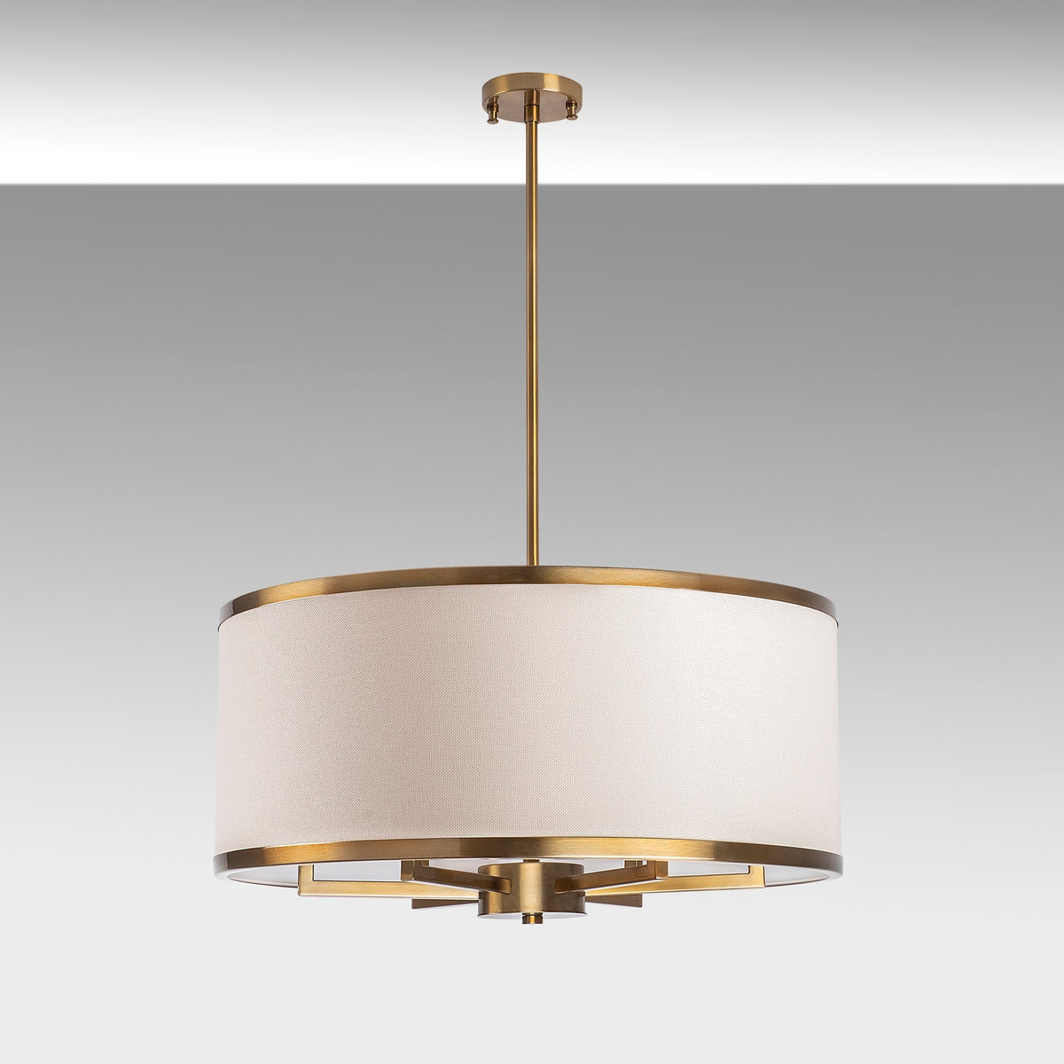 Hanging lamps - Hanging lamp 1 - light Bronze-colored Dust Frost - Dimehouse