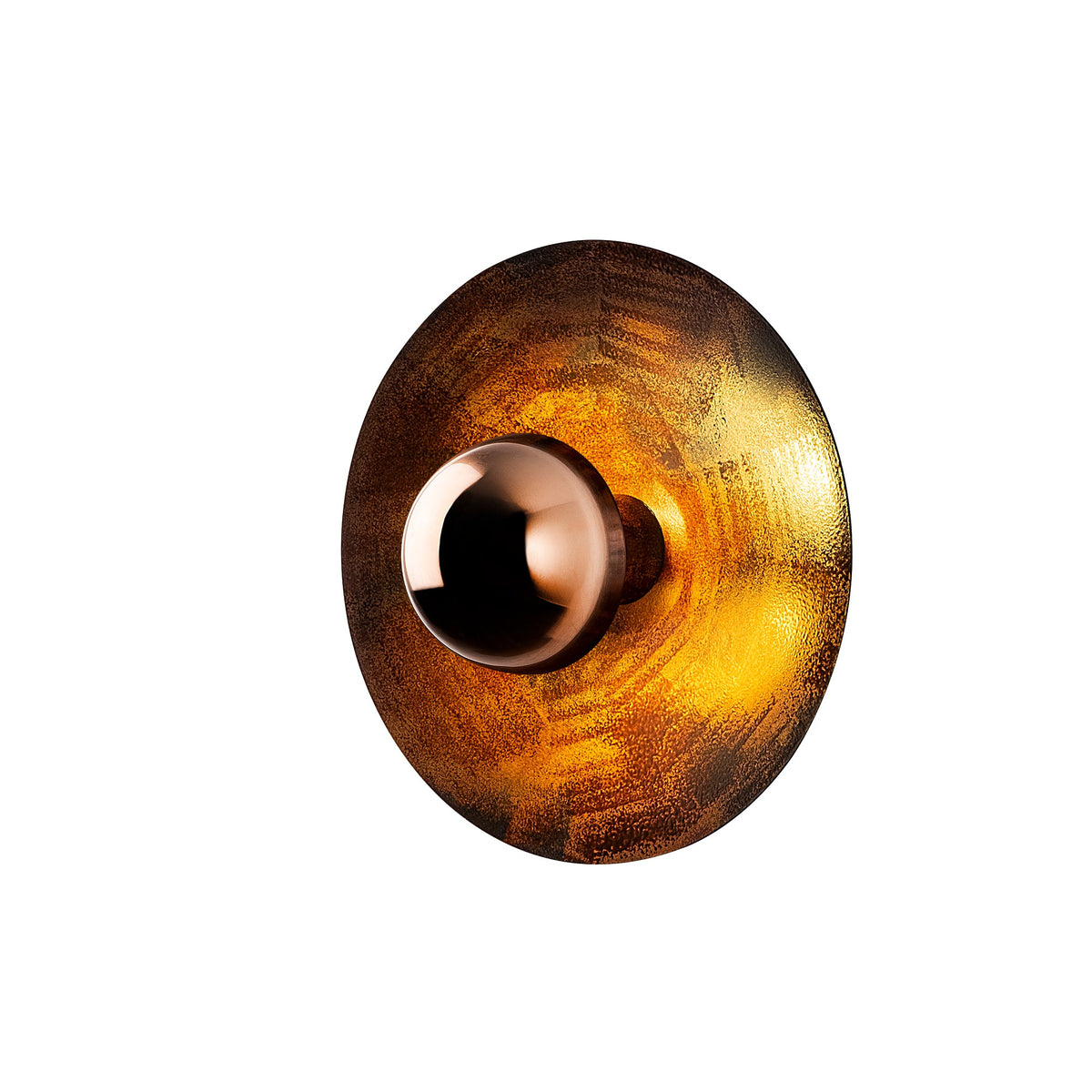 Wall lamps - Wall lamp Copper-colored 28 cm Metal Elevate - Dimehouse