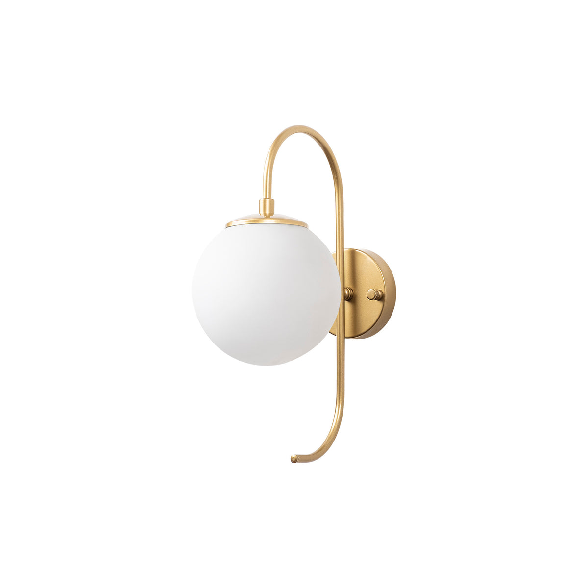 Wall lamps - Wall lamp Gold Glass Lucent - Dimehouse