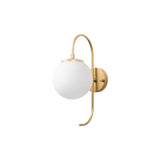 Wall lamps - Wall lamp Gold Glass Lucent - Dimehouse