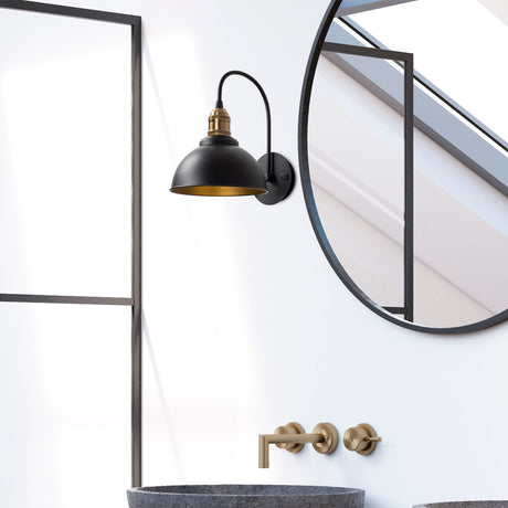 Wall lamps - Wall lamp Black Metal Bane - Dimehouse