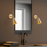 Wall lamps - Wall lamp Gold Glass Glacier - Dimehouse