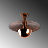 Ceiling lamps - Ceiling lamp 38 cm Copper-colored Metal Elevate - Dimehouse