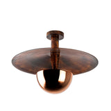Ceiling lamps - Ceiling lamp 48 cm Copper-colored Metal Elevate - Dimehouse