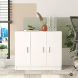 Wall cabinets - Wall cabinet Delta White Melamine 89.9x73.8x38.1 cm - Dimehouse