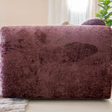Banken-Hoekbank paars chenille stof - 292x170 cm - Shane - links-Dimehouse