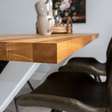 Dining tables - Dining table Rover Oak wood Dimehouse