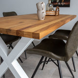 Dining tables - Dining table Rover Oak wood Dimehouse