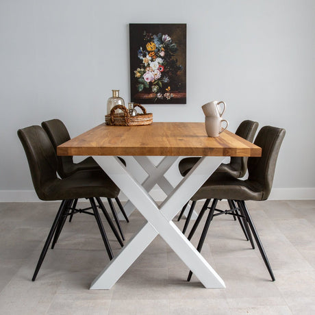Dining tables - Dining table Rover Oak wood Dimehouse