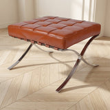 Hocker Expo Premium Leather atmospheric photo in a modern interior