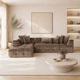 Sofas - Corner sofa Left Boston Gray - Dimehouse