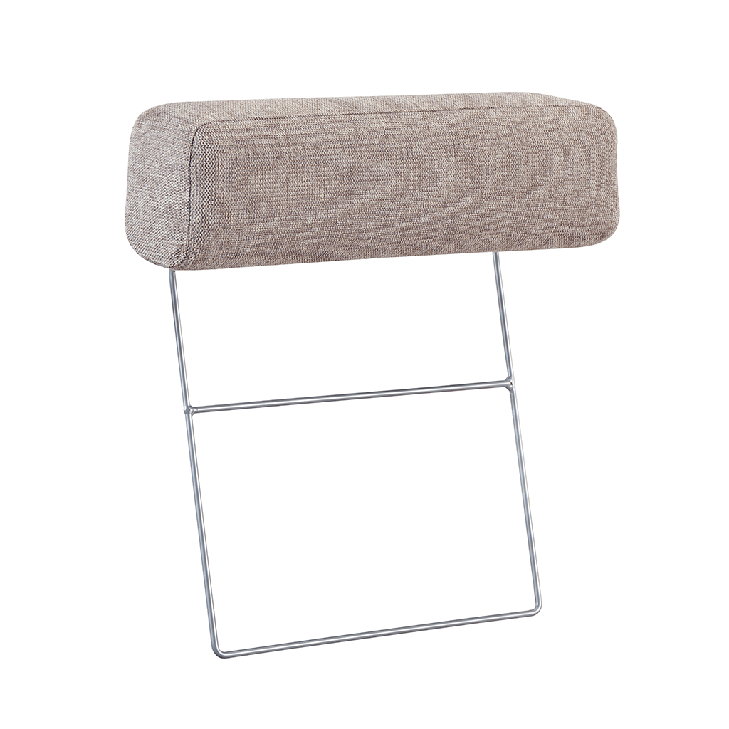 Sofas - Headrest taupe sofa fabric - Aniko - Dimehouse