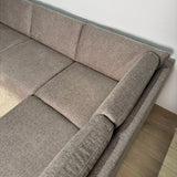 Sofas - Modern U - Sofa Corner Sofa Taupe Fabric - Right - 310x197x142 cm - Aniko - Dimehouse