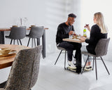 Bistro tables - Bistro table Robin square melamine robson oak - Dimehouse
