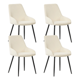 Dining room chairs - Set of 4 Dining room chairs Elle cream - Dimehouse
