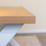 Dining tables - Dining table Lenzo Rustic Oak Dimehouse