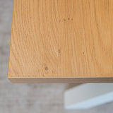 Dining tables - Dining table Lenzo Rustic Oak Dimehouse