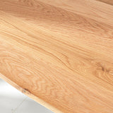 Dining tables - Dining table Odin oak oval matrix frame small - Dimehouse