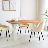 Dining tables - Milas Dining table Oak wood Dimehouse